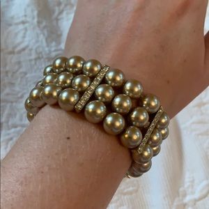 Beautiful beaded braicelet with sparkle ✨